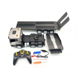 Camion porte char RC 1/24 2.4Ghz - HuiNa HuiNa Toys CY1318 - 3