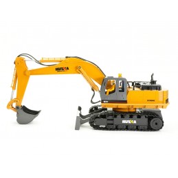 RC Crawler Excavator with 1/16 2.4Ghz Metal Bucket - HuiNa HuiNa Toys CY1531 - 3