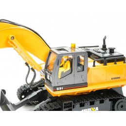 RC Crawler Excavator with 1/16 2.4Ghz Metal Bucket - HuiNa HuiNa Toys CY1531 - 10