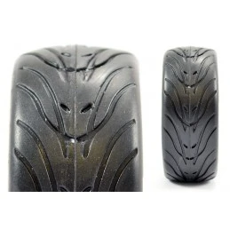 Roues piste chrome or 6 rayons 26mm 1/10 (4) Fastrax Fastrax FAST0087GC - 2