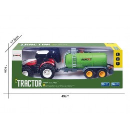 Big Wheel RC Tractor + Fertilizer Sprayer Tanker 1/24 Korody  K-6642K - 5
