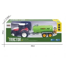 Korody Big Wheel RC Tractor + Sprinkler Tanker 1/24  K-6647K - 4
