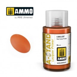 A-STAND Red Oxide Primer Paint 30ml Mig AMMO - MIG Jimenez A.MIG-2357 - 1
