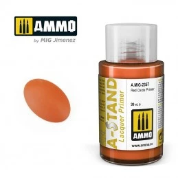 A-STAND Red Oxide Primer Paint 30ml Mig AMMO - MIG Jimenez A.MIG-2357 - 1
