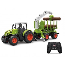 Green + RC Tractor with 1/24 Korody Grapple  K-6648 - 1