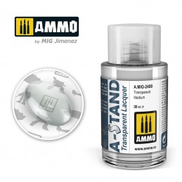 A-STAND Medium Transparent Paint 30ml Mig AMMO - MIG Jimenez A.MIG-2400 - 1