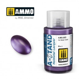 A-STAND Hot Metal Purple Paint 30ml Mig AMMO - MIG Jimenez A.MIG-2423 - 1