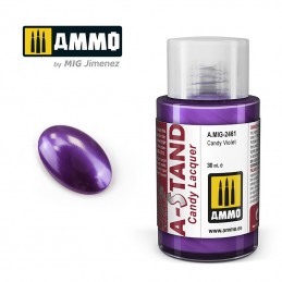 A-STAND Paint Violet Candy 30ml Mig AMMO - MIG Jimenez A.MIG-2461 - 1