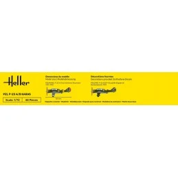 PZL 23 Karas 1/72 Heller aircraft + glue and paints Heller HEL-56247 - 3