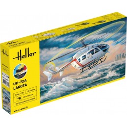 Eurocopter UH-72A Lakota 1/72 Heller + colle et peintures Heller HEL-56379 - 1