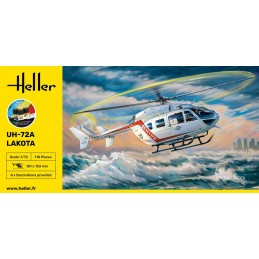 Eurocopter UH-72A Lakota 1/72 Heller + colle et peintures Heller HEL-56379 - 2