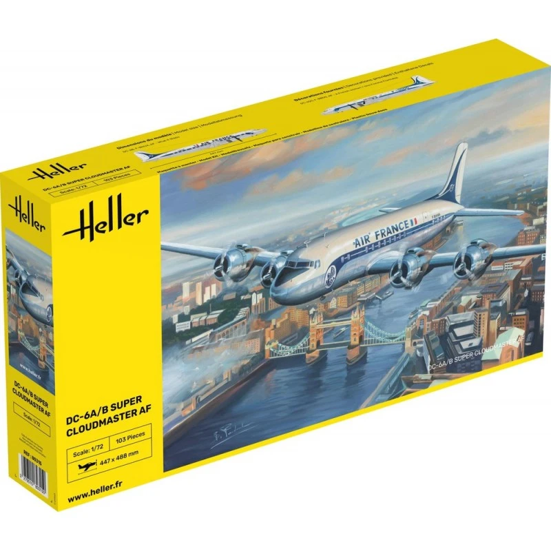DC6 Super Cloudmaster AF 1/72 Heller Heller HEL-80315 - 1