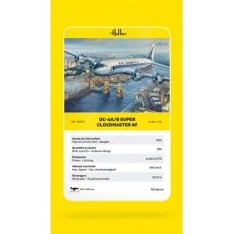 DC6 Super Cloudmaster AF 1/72 Heller Heller HEL-80315 - 4