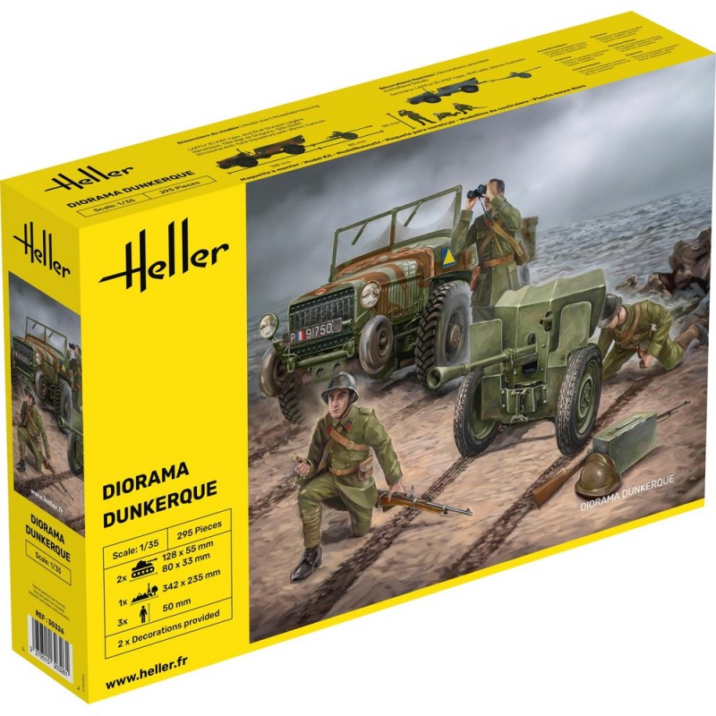 Diorama Dunkerque 1/35 Heller Heller HEL-30326 - 1