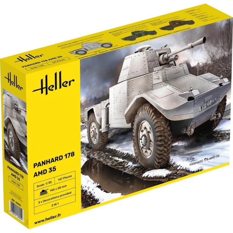 Char Panhard 178 AMD 35 1/35 Heller Heller HEL-30325 - 1
