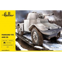 Panhard 178 AMD 35 1/35 Heller Tank Heller HEL-30325 - 2