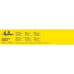 Citroen DS 19 Carbriolet 1/16 Heller Heller HEL-80796 - 3
