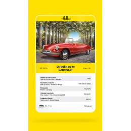 Citroen DS 19 Carbriolet 1/16 Heller Heller HEL-80796 - 6