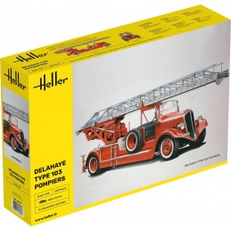 Camion Pompiers Delahaye Type 103 1/24 Heller Heller HEL-80780 - 1
