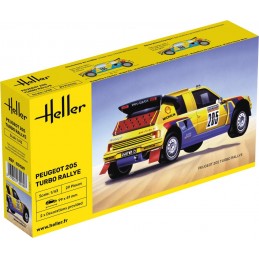 Peugeot 205 Turbo Rallye 1/43 Heller Heller HEL-80189 - 1