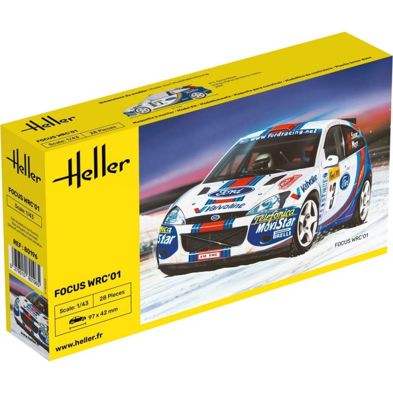 Ford Focus WRC 2001 1/43 Heller Heller HEL-80196 - 1