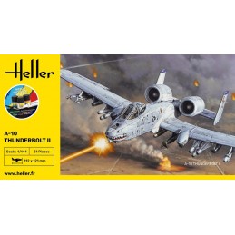 A-10 Thunderbolt II 1/144 Heller + colle et peintures Heller HEL-56912 - 2