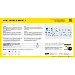A-10 Thunderbolt II 1/144 Heller + colle et peintures Heller HEL-56912 - 3