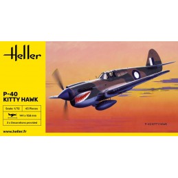 P-40 Kitty Hawk 1/72 Heller Heller HEL-80266 - 2