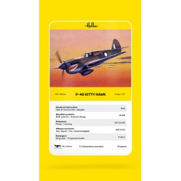 P-40 Kitty Hawk 1/72 Heller Heller HEL-80266 - 5