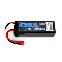 Li-Po 3S 11.1V 6200mAh 50C Case (Dean) T2M T2M T1362003C - 1