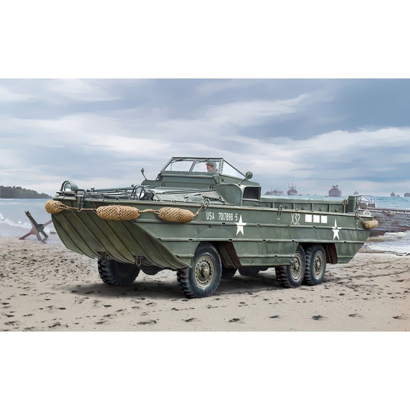 DUKW 2 1/2 ton GMC amphibious 1/72 Italeri vehicle Italeri I7022 - 1