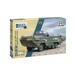 DUKW 2 1/2 ton GMC amphibious 1/72 Italeri vehicle Italeri I7022 - 2