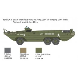 Véhicule DUKW 2 1/2 ton GMC amphibie 1/72 Italeri Italeri I7022 - 4