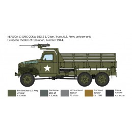 Camion GMC 2 1/2 6x6 ton Normandie 1/35 Italeri Italeri I6271 - 6
