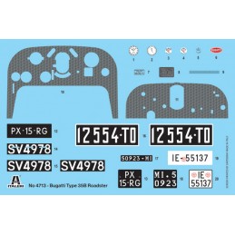 Bugatti 35B Roadster 1/12 Italeri Italeri I4713 - 2