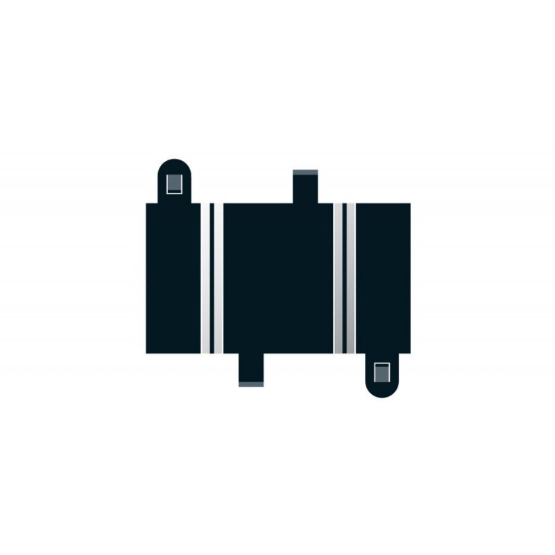 Quart de droite 87mm (x2) circuit 1/32 Scalextric Scalextric C8200 - 1