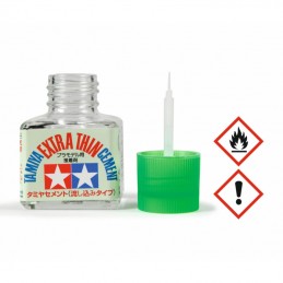 Tamiya Cement Extra-Fluid Polyester Glue (40ml) Tamiya 87038 - 1