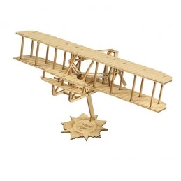 Mini Wright Flyer-I 1/62 Wood Laser Cutter, DW Hobby Static Model DW Hobby - Dancing Wings Hobby VC09 - 1