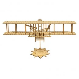 Mini Wright Flyer-I 1/62 Wood Laser Cutter, DW Hobby Static Model DW Hobby - Dancing Wings Hobby VC09 - 4