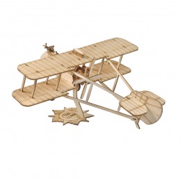 Mini Airco DH.2 1/45 Wood Laser Cutter, Static Model DW Hobby DW Hobby - Dancing Wings Hobby VC07 - 4