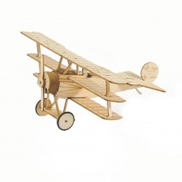 Mini Fokker Dr1 1/38 Wood Laser Cutter, DW Hobby Static Model DW Hobby - Dancing Wings Hobby VC05 - 5