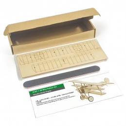 Mini Fokker Dr1 1/38 découpe laser bois, modèle statique DW Hobby DW Hobby - Dancing Wings Hobby VC05 - 8