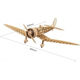 KA-14 1/24 Wood Laser Cutter, Static Model DW Hobby DW Hobby - Dancing Wings Hobby VX17 - 2