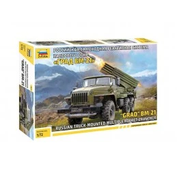 Camion Lance Roquettes BM-21 GRAD 1/72 Zvezda Zvezda Z5051 - 1