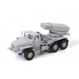 BM-21 GRAD 1/72 Zvezda Rocket Launcher Truck Zvezda Z5051 - 4
