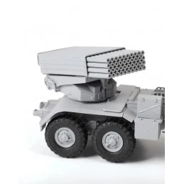 BM-21 GRAD 1/72 Zvezda Rocket Launcher Truck Zvezda Z5051 - 8