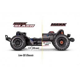 MAXX Slash 6S Brushless TQi TSM RTR 102076-4 Traxxas Traxxas TRX-102076-4 - 26