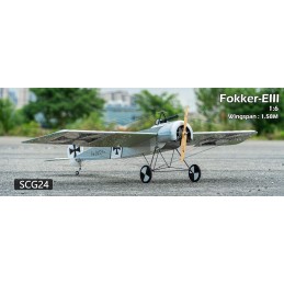 Fokker-E 1.58m 1/6 S24 Kit ARF PNP balsa DW Hobby DW Hobby - Dancing Wings Hobby SCG2404 - 9