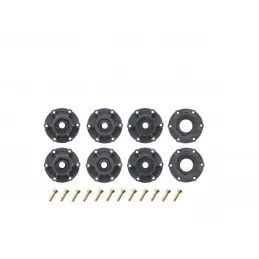 SC-Rocket Tires + Black Stick Rims 1/10 (x2) Louise RC Louise RC L-T3154SBTR - 4