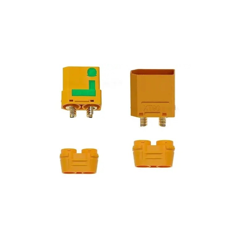 Prises XT90-S Anti étincelle x1 paire  XT90S - 1